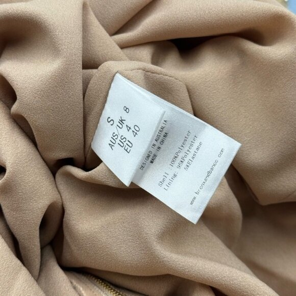 🆕 BRONX & BANCO 🧿 NWOT Allegra Gold Sequin & Beaded Maxi Dress, Sz S US 4 - Picture 16 of 16